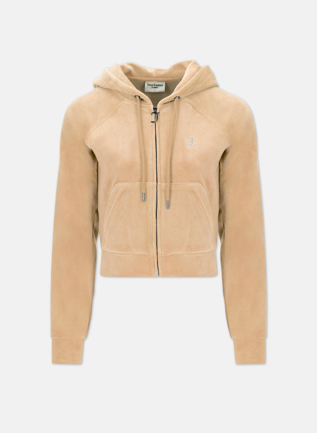 Felpa Madison Caramello dorato con logo strass