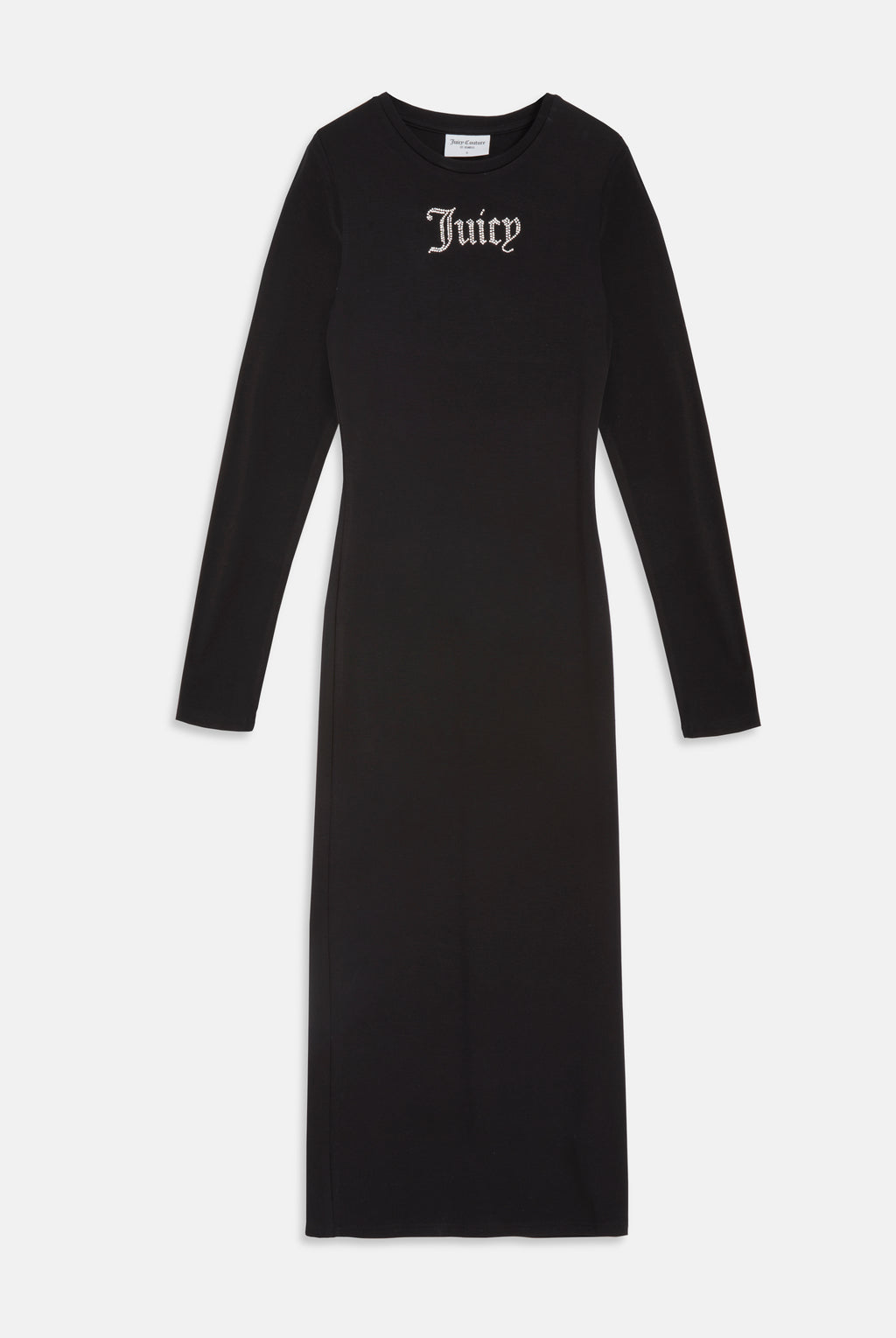 Abito Dizzie Nero con logo strass