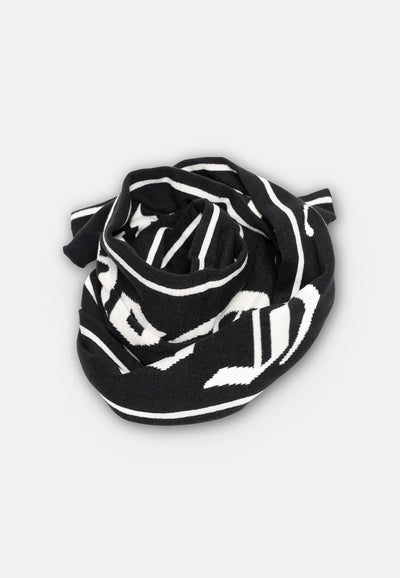 Sciarpa con logo Juicy Couture Nero